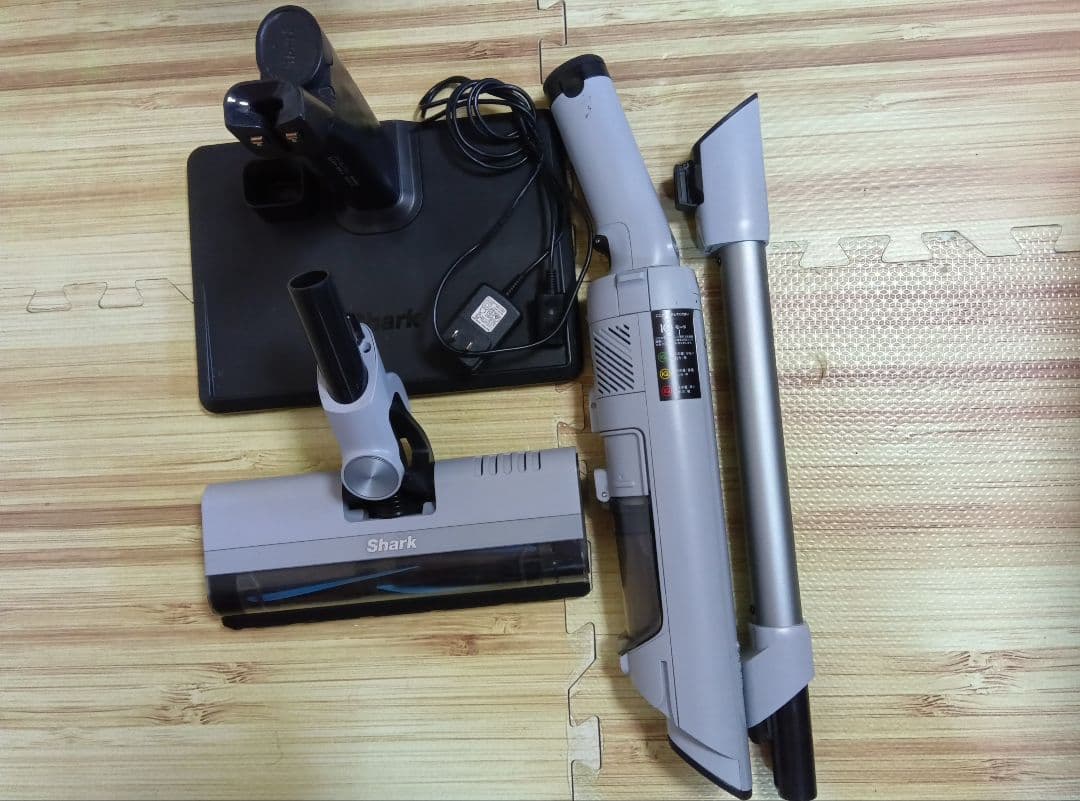 Shark スティッククリーナー本体 DC 21V 100W グレー