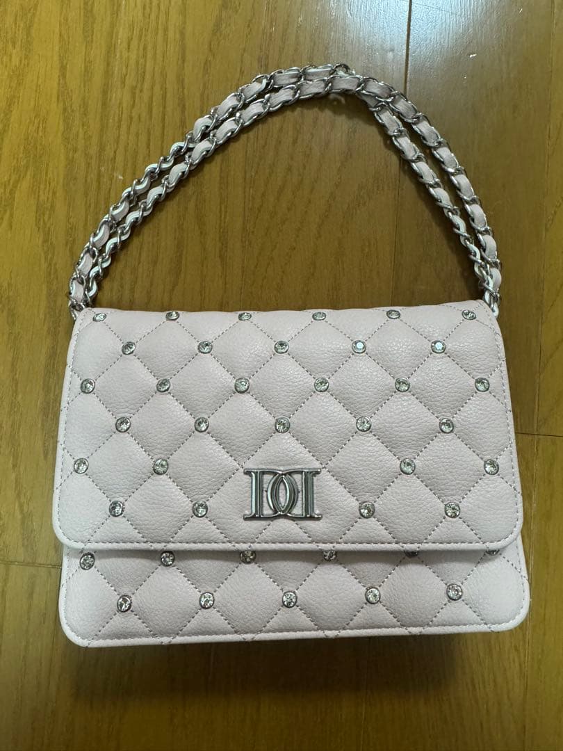 Darich ダーリッチ ノベルティ キルティング ショルダー バッグ ピンク