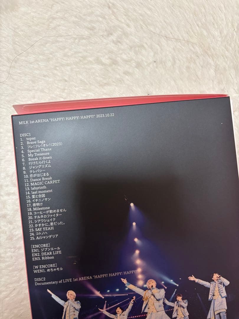 M!LK 1st ARENA HAPPY!HAPPY!HAPPY! 初回限定盤