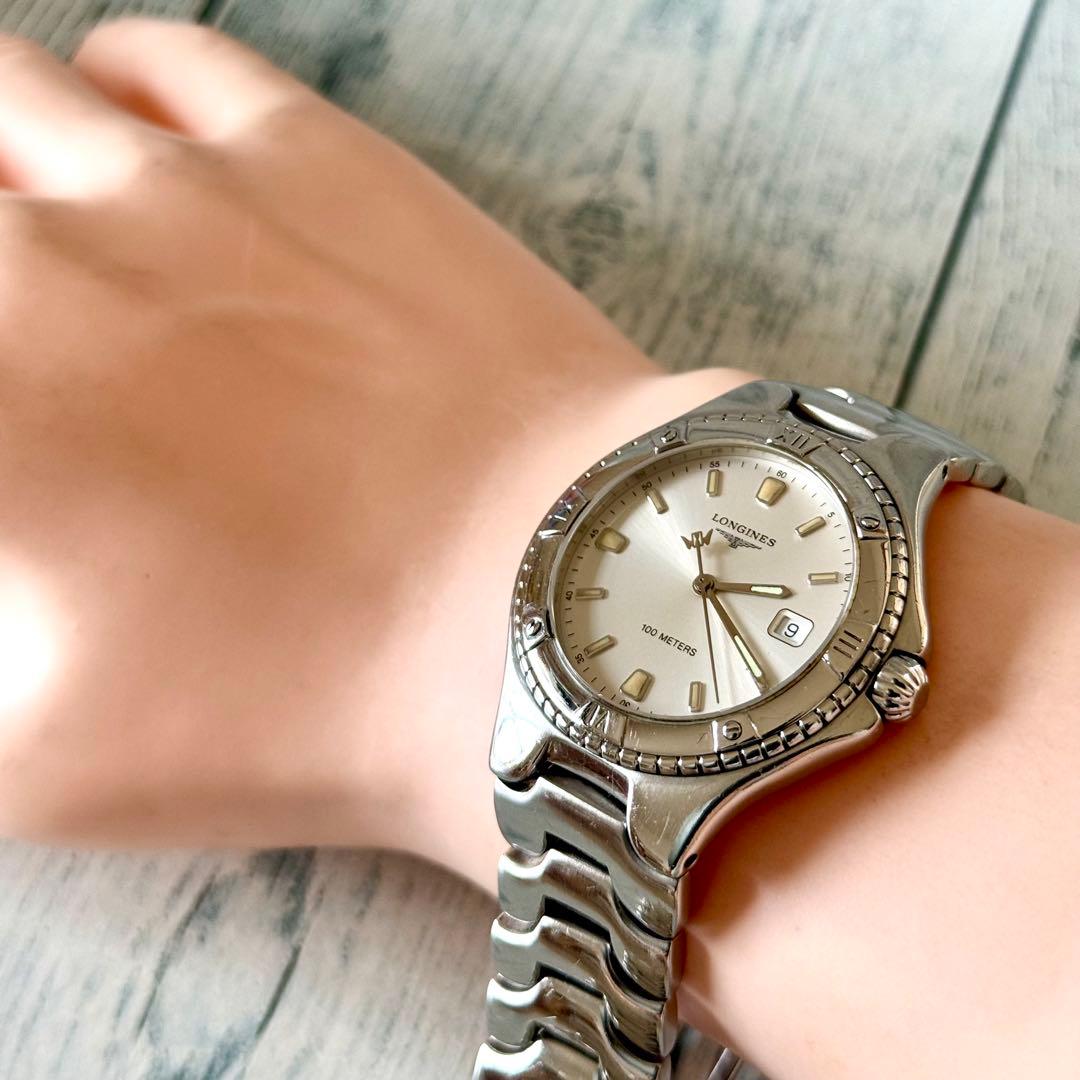 【希少】LONGINES ロンジン 腕時計 コンクエスト L3.612.4