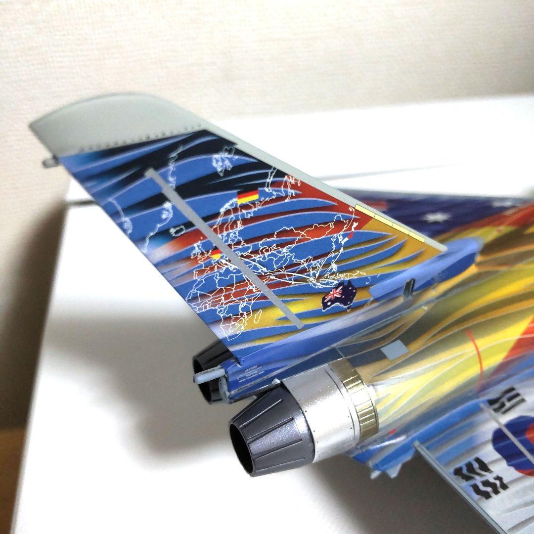 戦闘機プラモデル完成品1/72ハセガワ ユーロファイタータイフーン