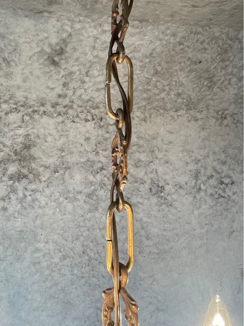 最安値！4a. フランス アンティーク シャンデリア 4灯 キャンドル