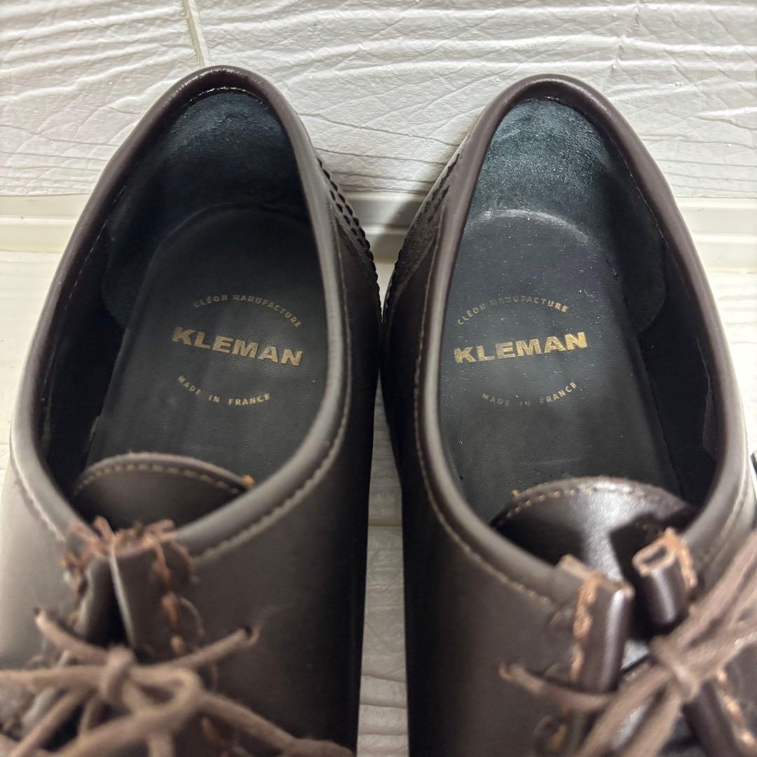 【極美品】KLEMAN チロリアンシューズ 44 パドロール ブラウン 28cm