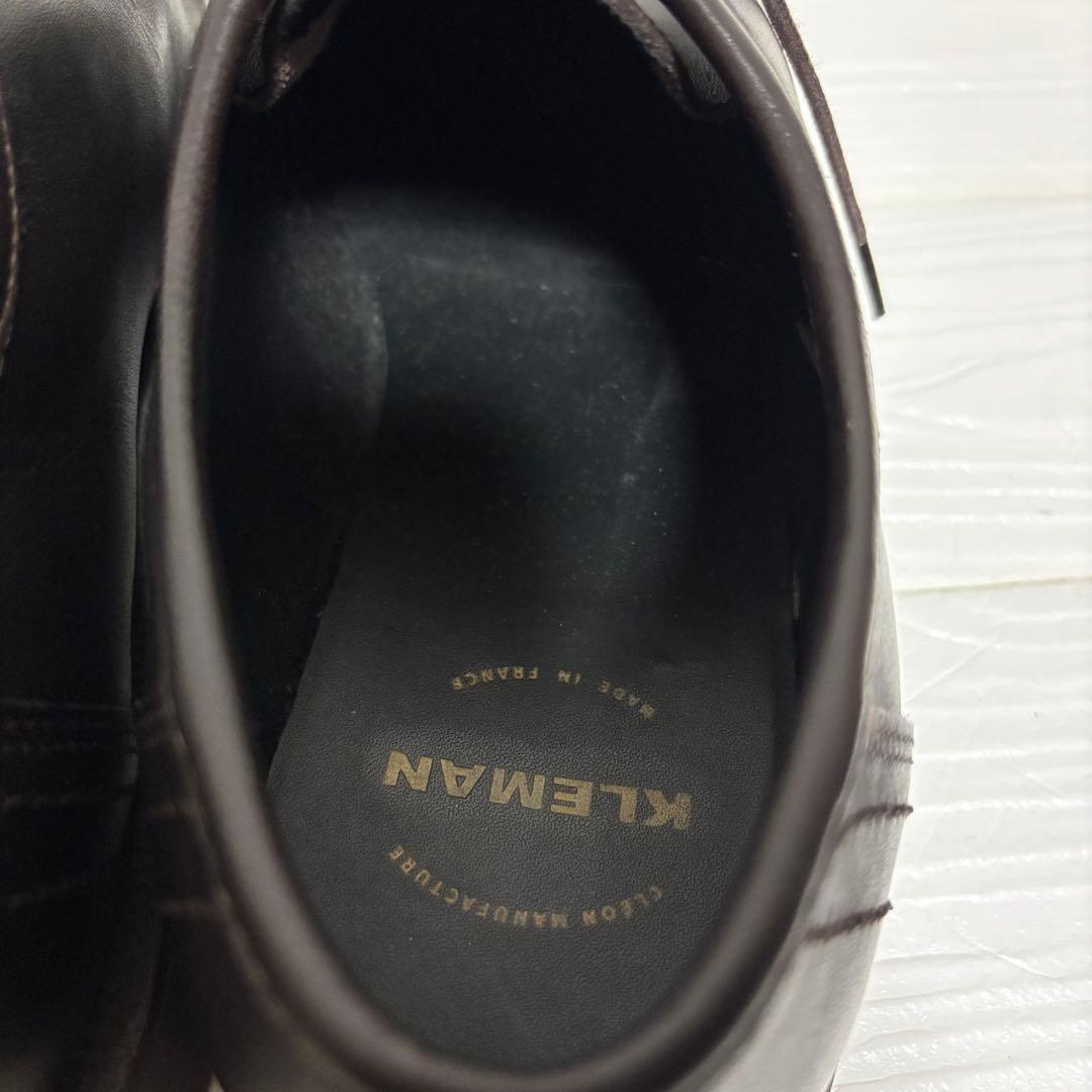 【極美品】KLEMAN チロリアンシューズ 44 パドロール ブラウン 28cm