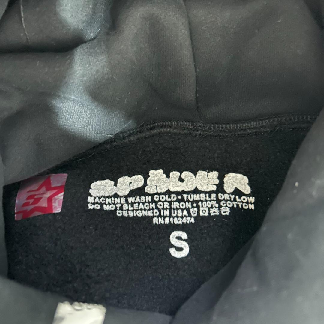 sp5der スパイダーパーカー　ライトストーン