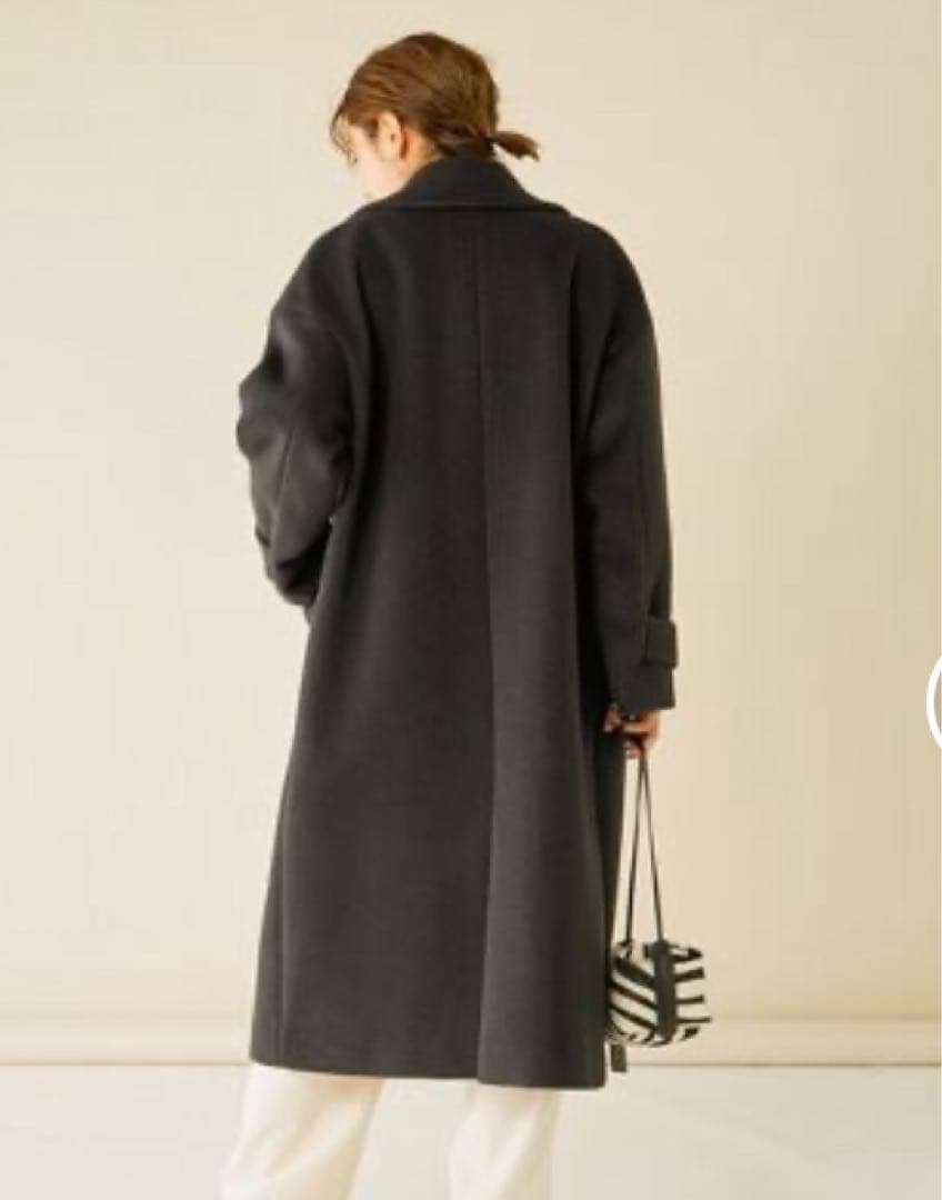 美品★定価46200円 NOLLEY'Sノーリーズ チェスターコートロングコート