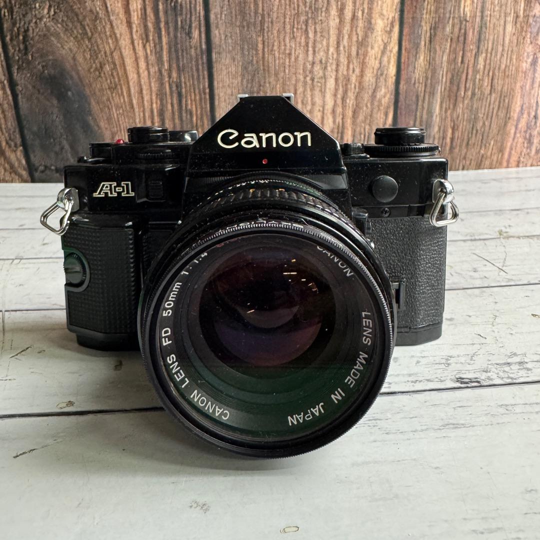 CANON A-1 一眼レフ LENS FD 50mm 1:1.4 キャノン