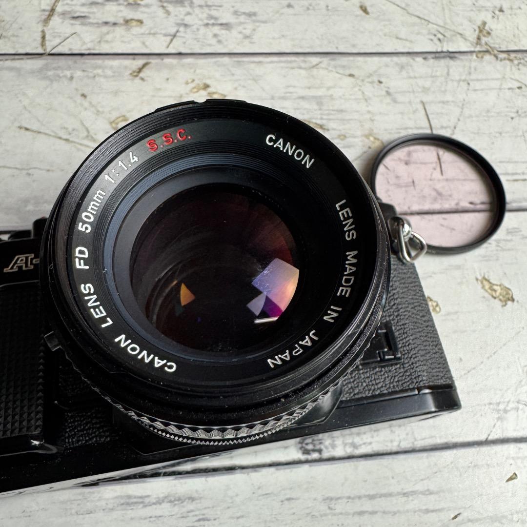 CANON A-1 一眼レフ LENS FD 50mm 1:1.4 キャノン