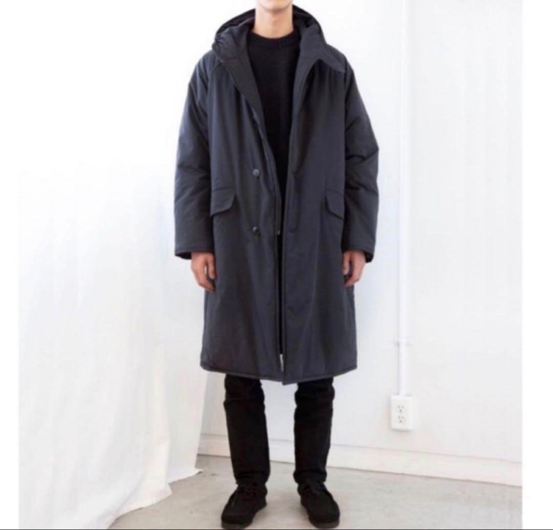 COMOLI インサレーション フーデッドコート サイズ3