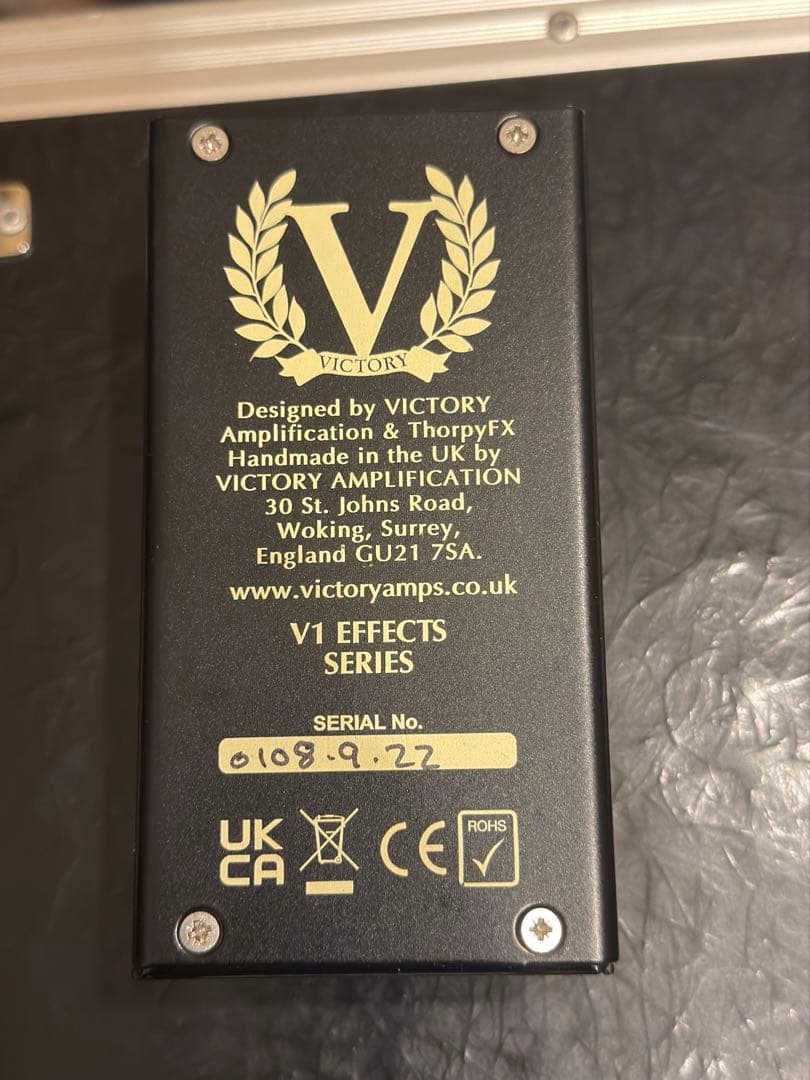 ギター Victory Amps V1 Jack Pedal