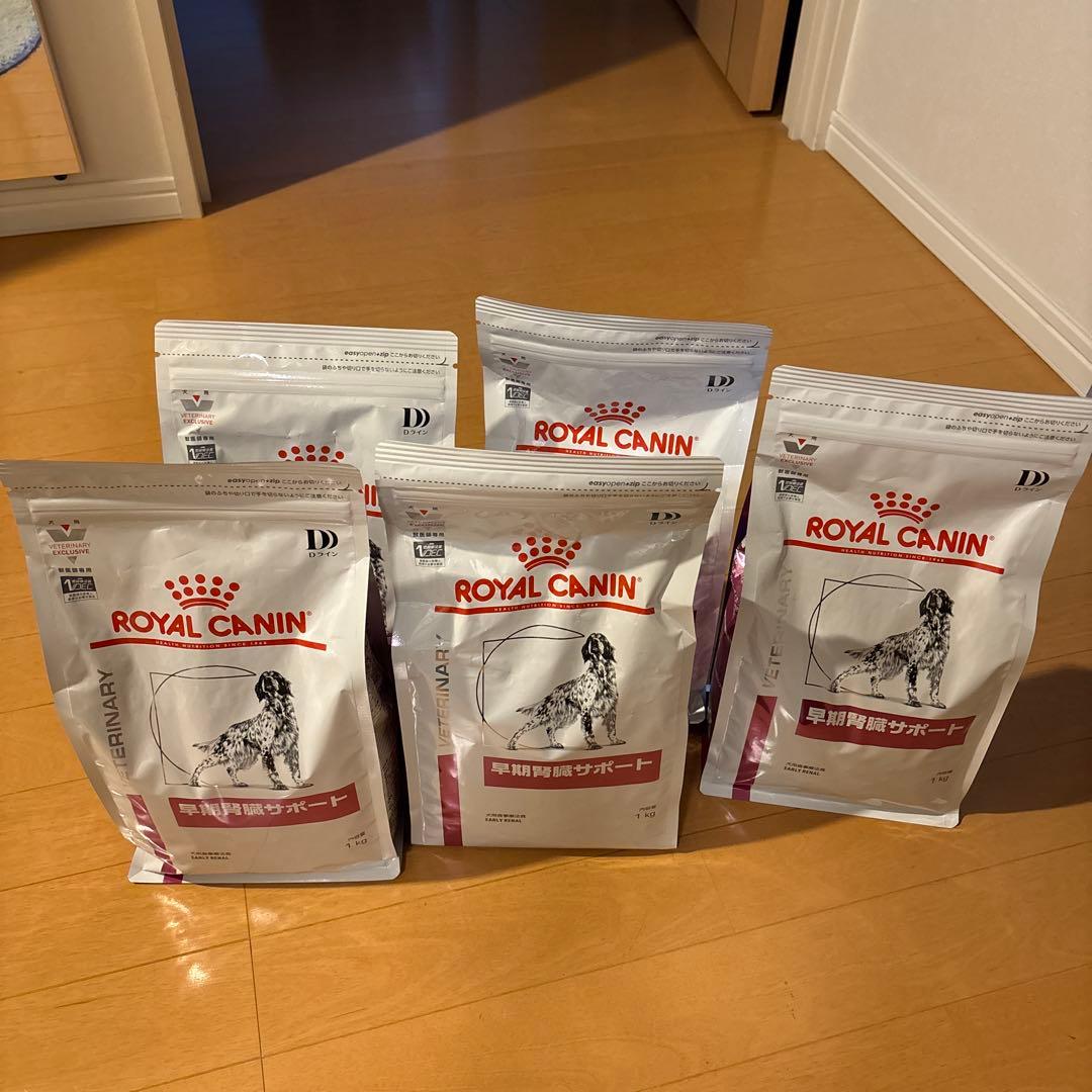  CANIN 早期腎臓サポート 1kg×5袋、計5キロ