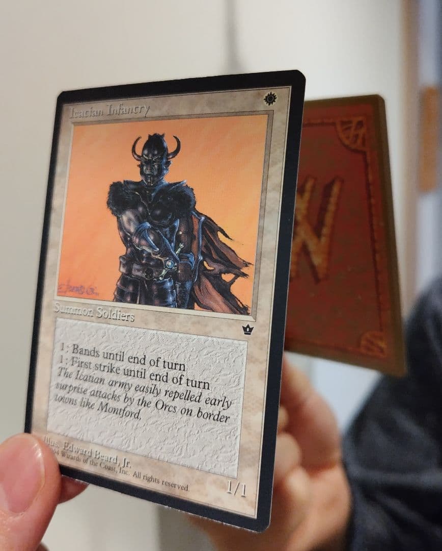 MTG Icatian Infantry ワイバーンバック エラーカード