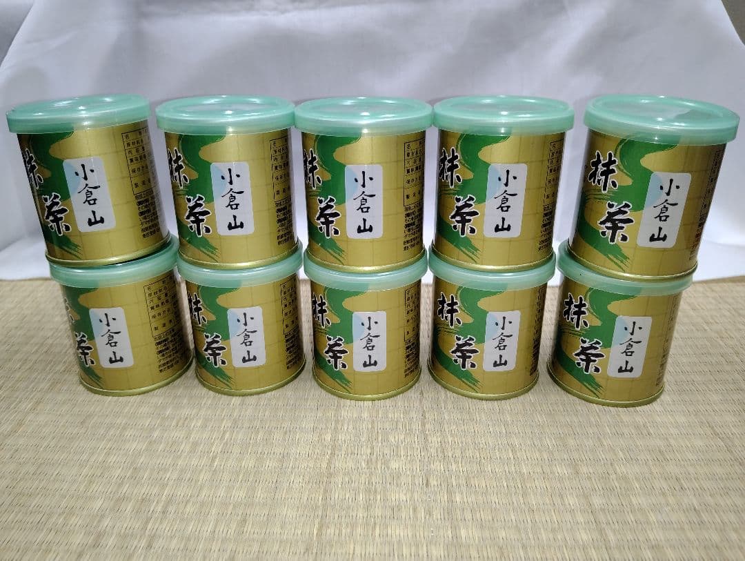 抹茶　小倉山(おぐらやま) 30g缶×10