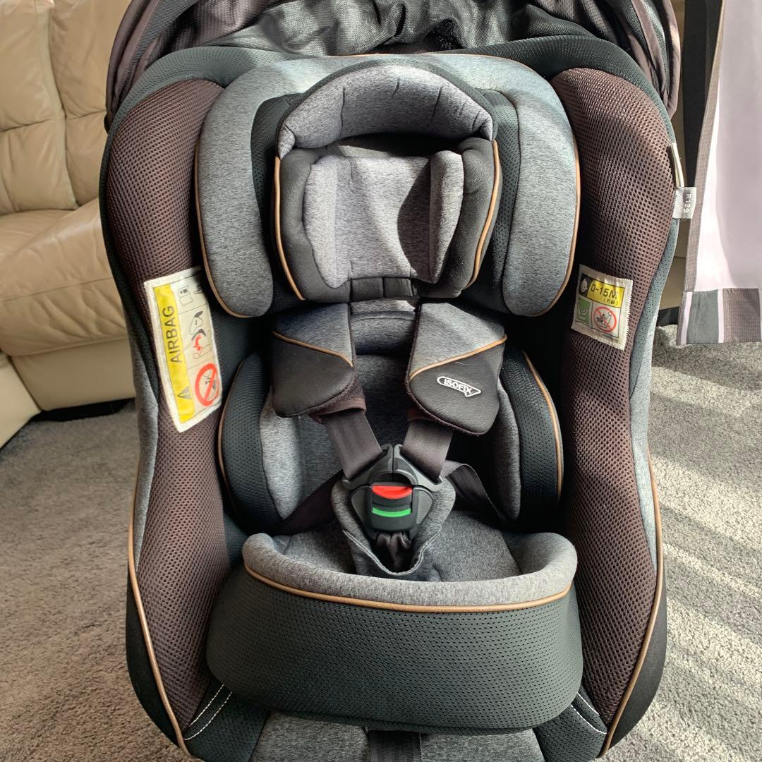 Aprica クルリラ プロテクト ISOFIX 取扱説明書付き