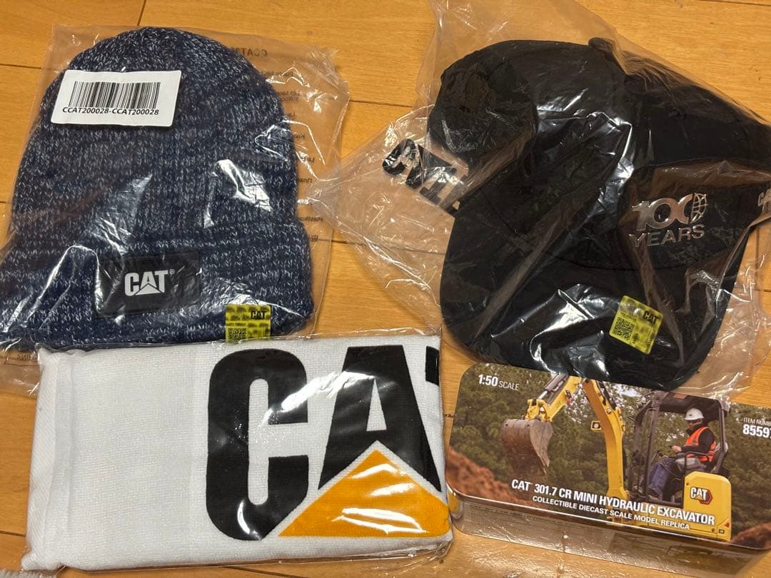CAT 301.7 CR ミニ油圧ショベルセット