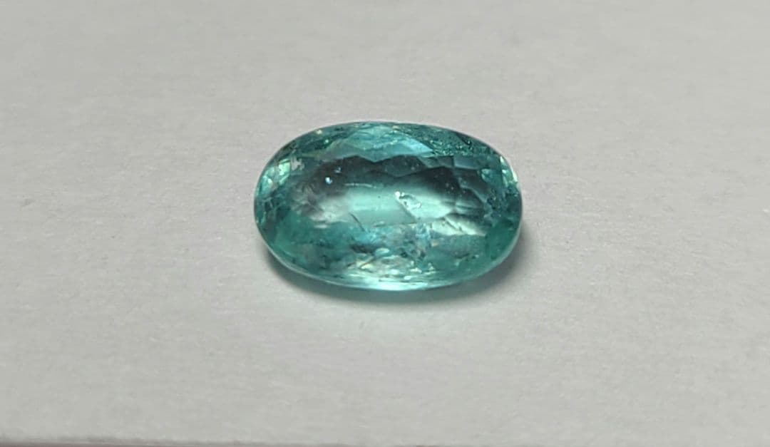 美しい南国の海!!★モザンビーク産パライバトルマリンレインボー入り★