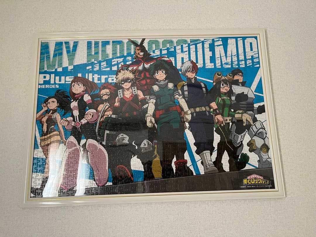 僕のヒーローアカデミア　モザイクアートパズル　パズル　完成品　２点セット