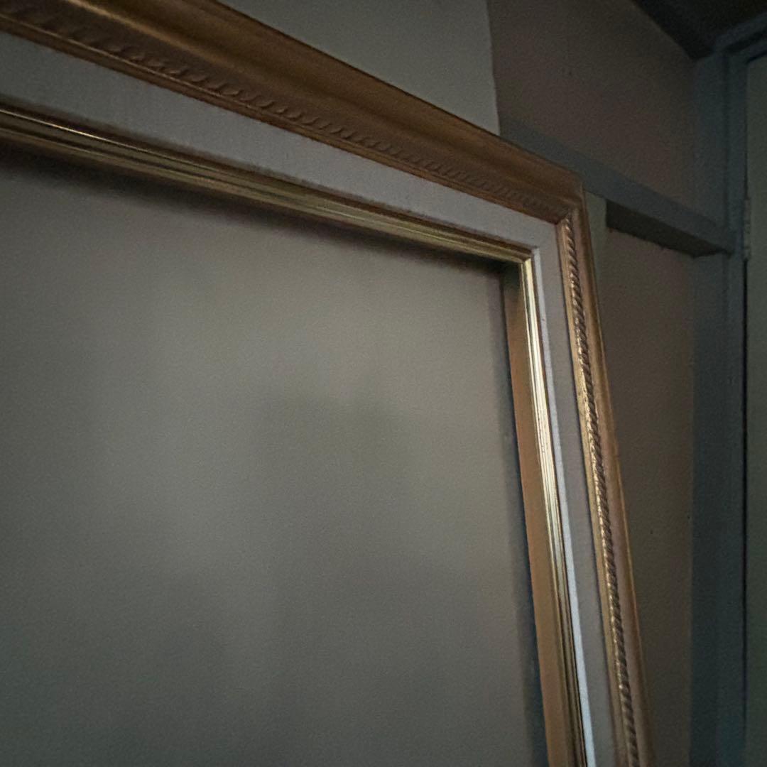 F100 油絵用額縁　油彩額　アンティークフレーム　ゴールド