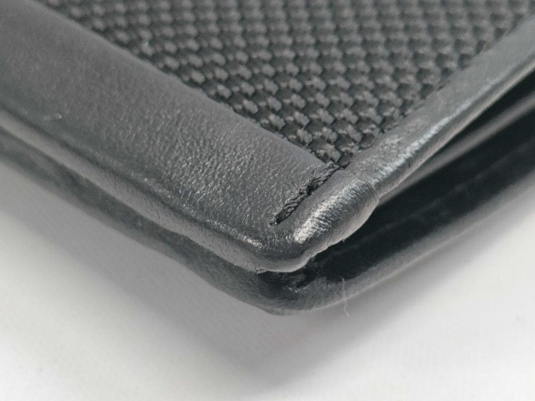 美品 箱付 TUMI ALPHA SLG パスポートケース 黒 多収納 102