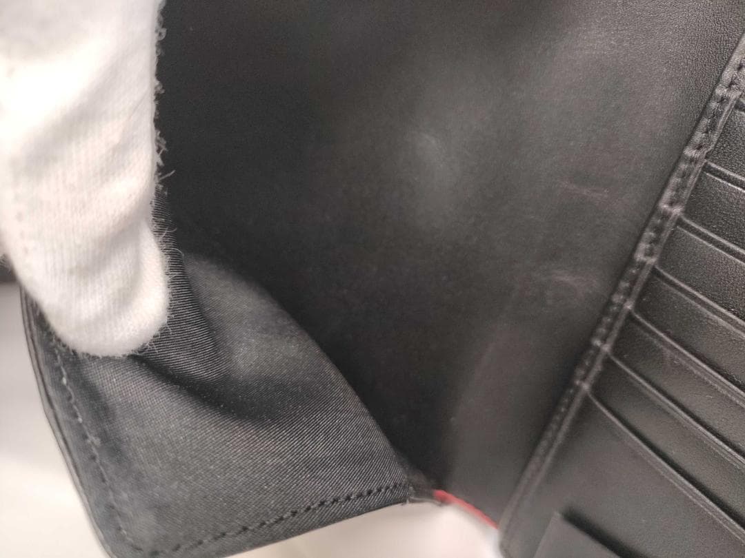 美品 箱付 TUMI ALPHA SLG パスポートケース 黒 多収納 102