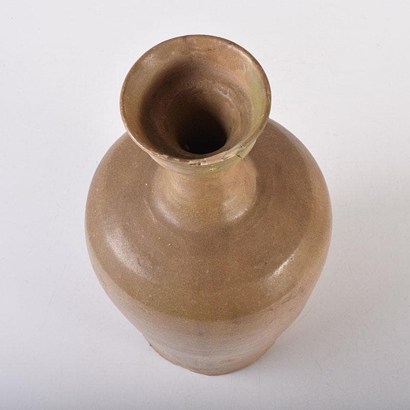 朝鮮美術　李朝　高麗青磁　碗口瓶　V　R8024C