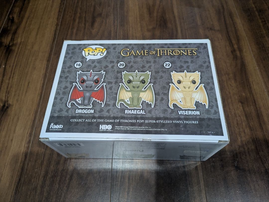 funko pop ドラゴンフィギュアセット（ゲーム・オブ・スローンズ）