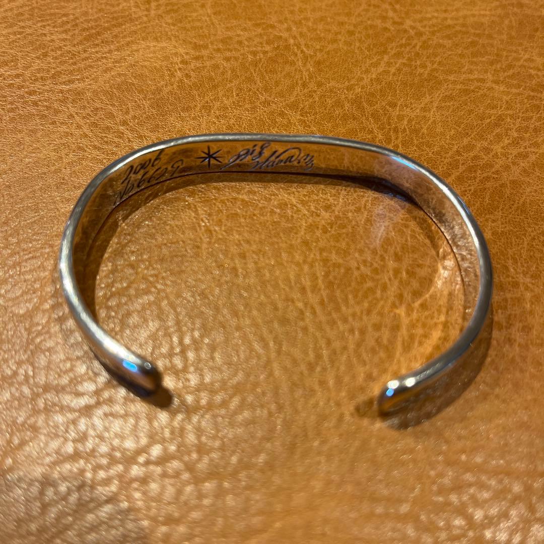 値下げ！美品 BIGHAND バングル ニューサン ワイド SV925 K18