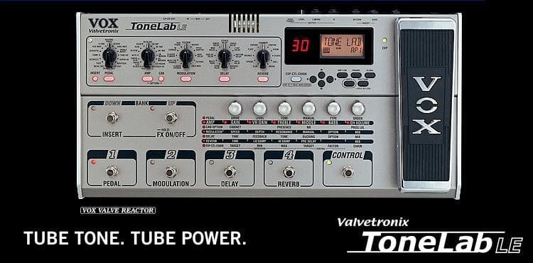 【動作確認済み】VOX ToneLab LE ギターマルチエフェクター