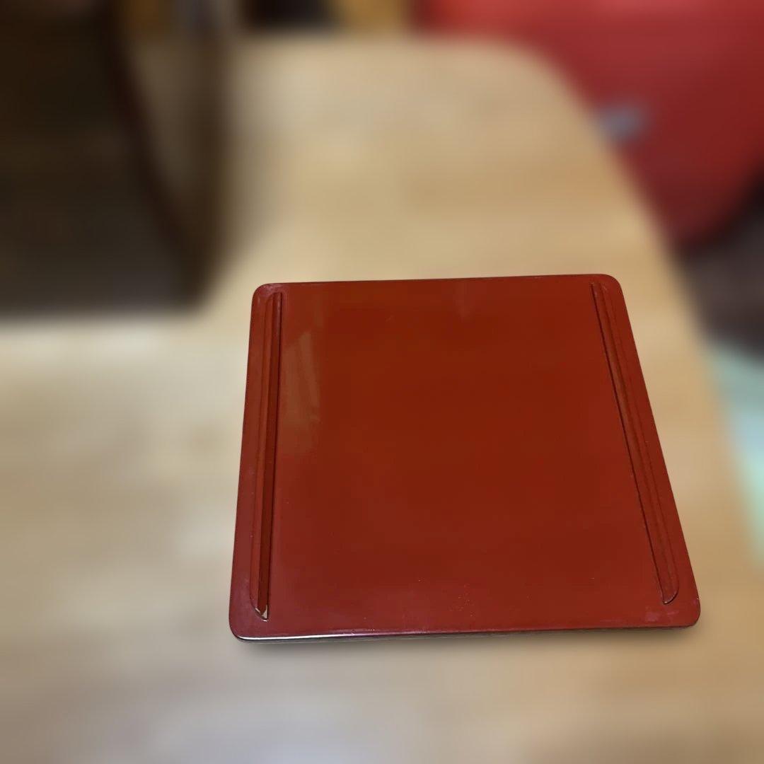 津軽塗り重箱 3段 唐塗