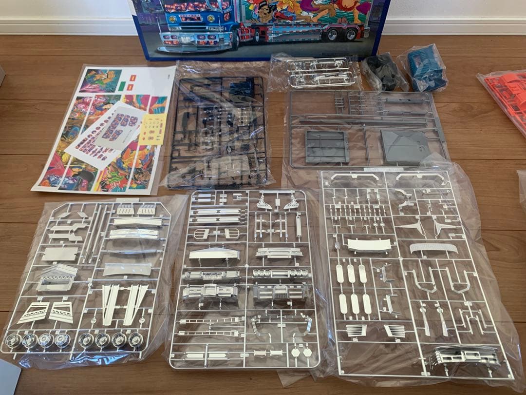 訳あり　大型デコトラ　大金星　プラモデル