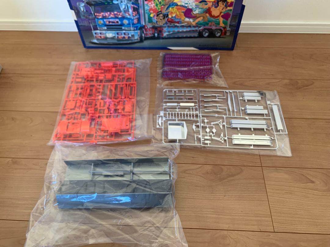 訳あり　大型デコトラ　大金星　プラモデル