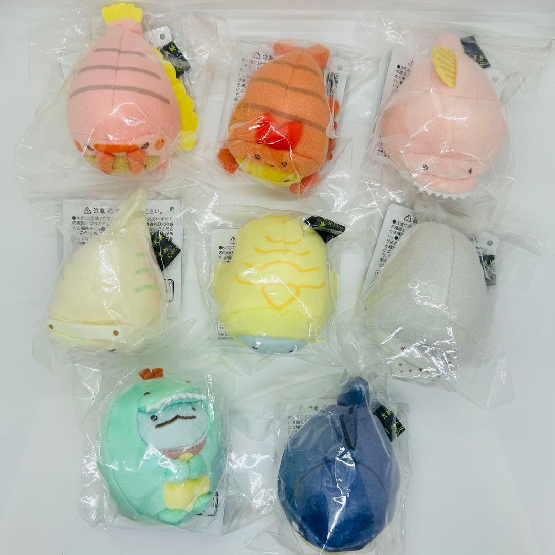 すみっコぐらし　てのりぬいぐるみ　大絶滅展　限定　全8種