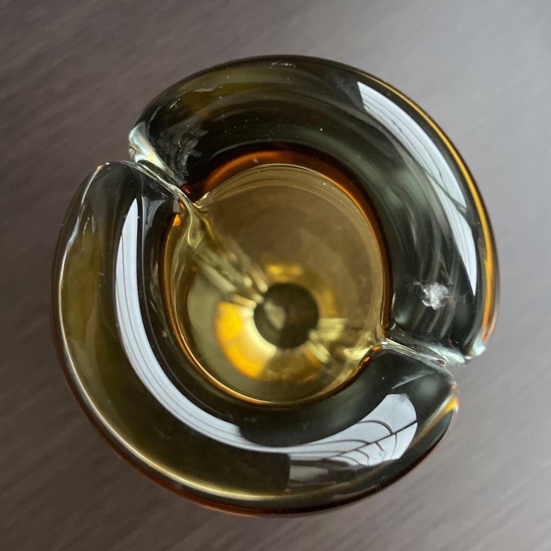 Nuutajärvi　Kaj Franck　フラワーベース　オブジェ　傷有