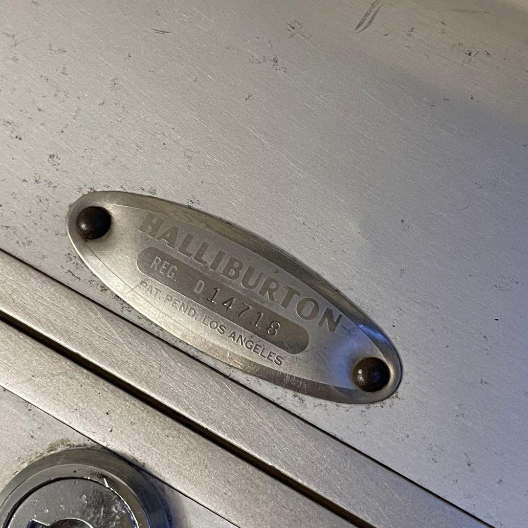 ゼロハリバートン ミニアタッシュケース 鍵なし アルミケース