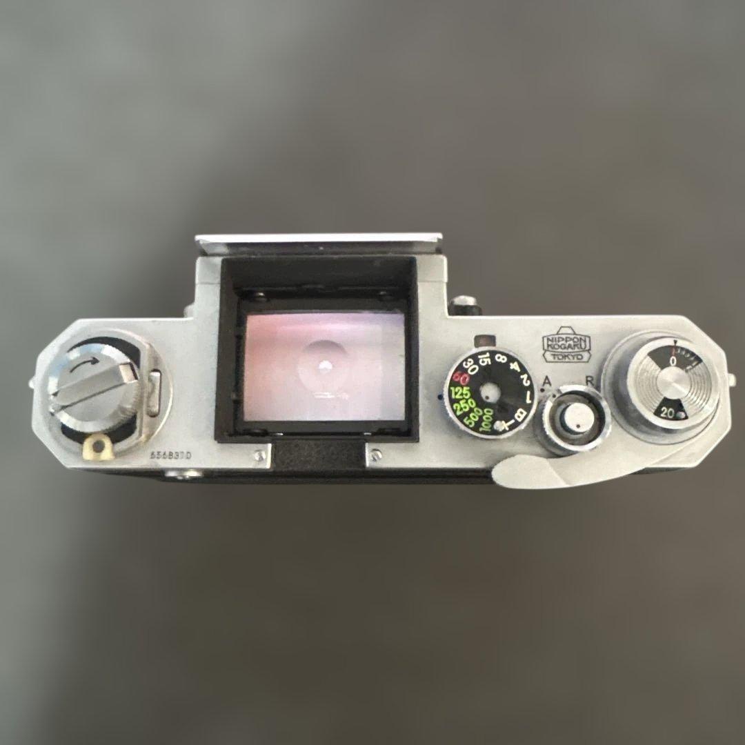 NikonF 一眼レフカメラ NIKKOR-H 50mm f2 ※オールドレンズ