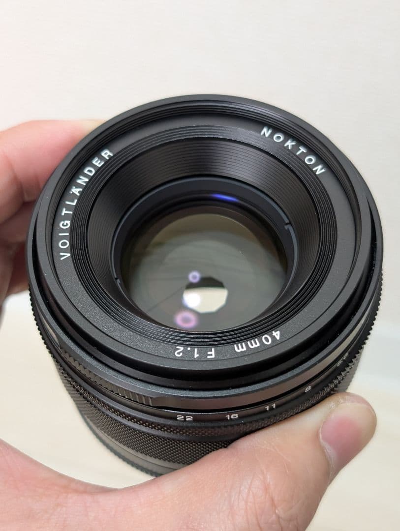 Voigtlander NOKTON 40mm F1.2 RFマウント キヤノン