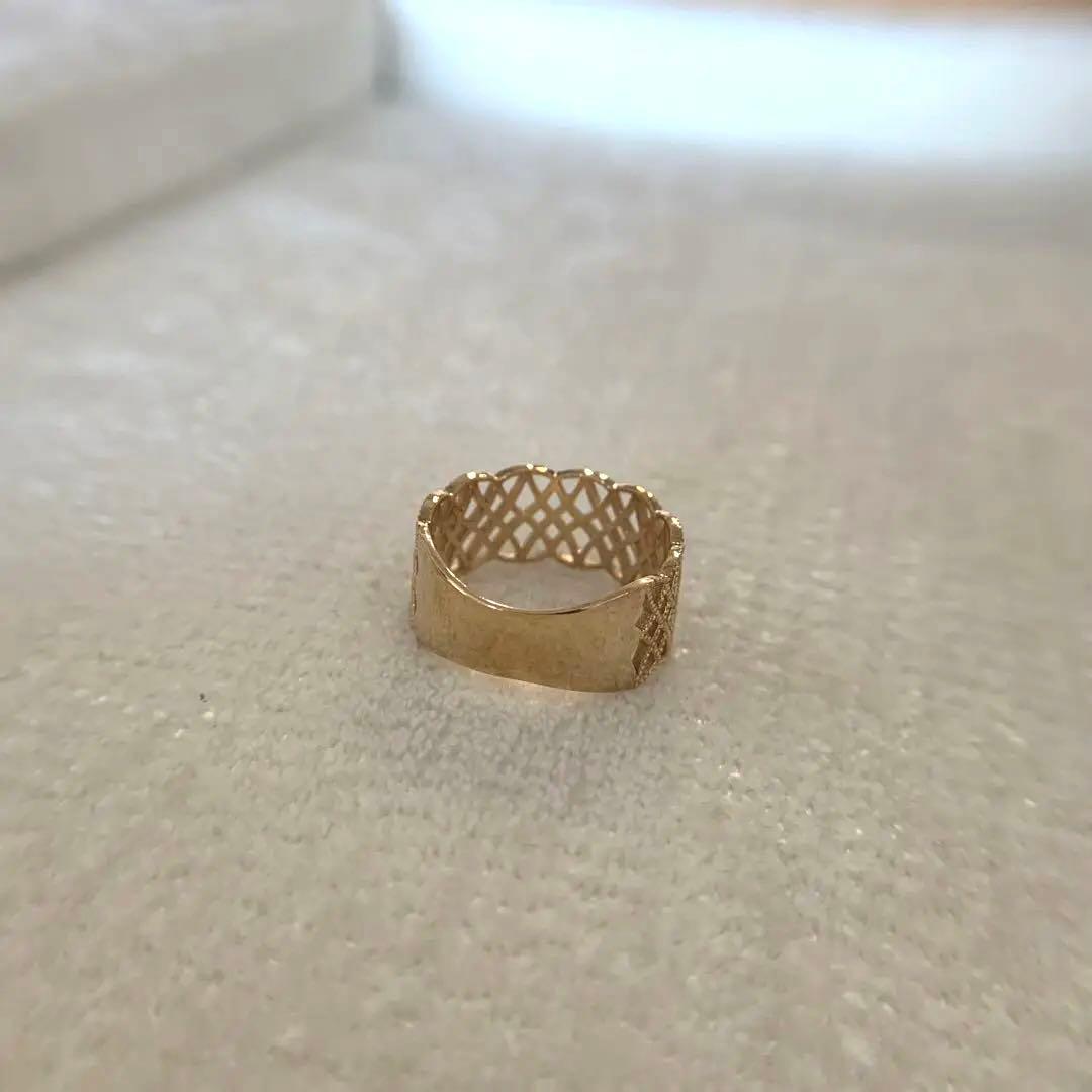 ルキナ K10 PG ピンクゴールド リング