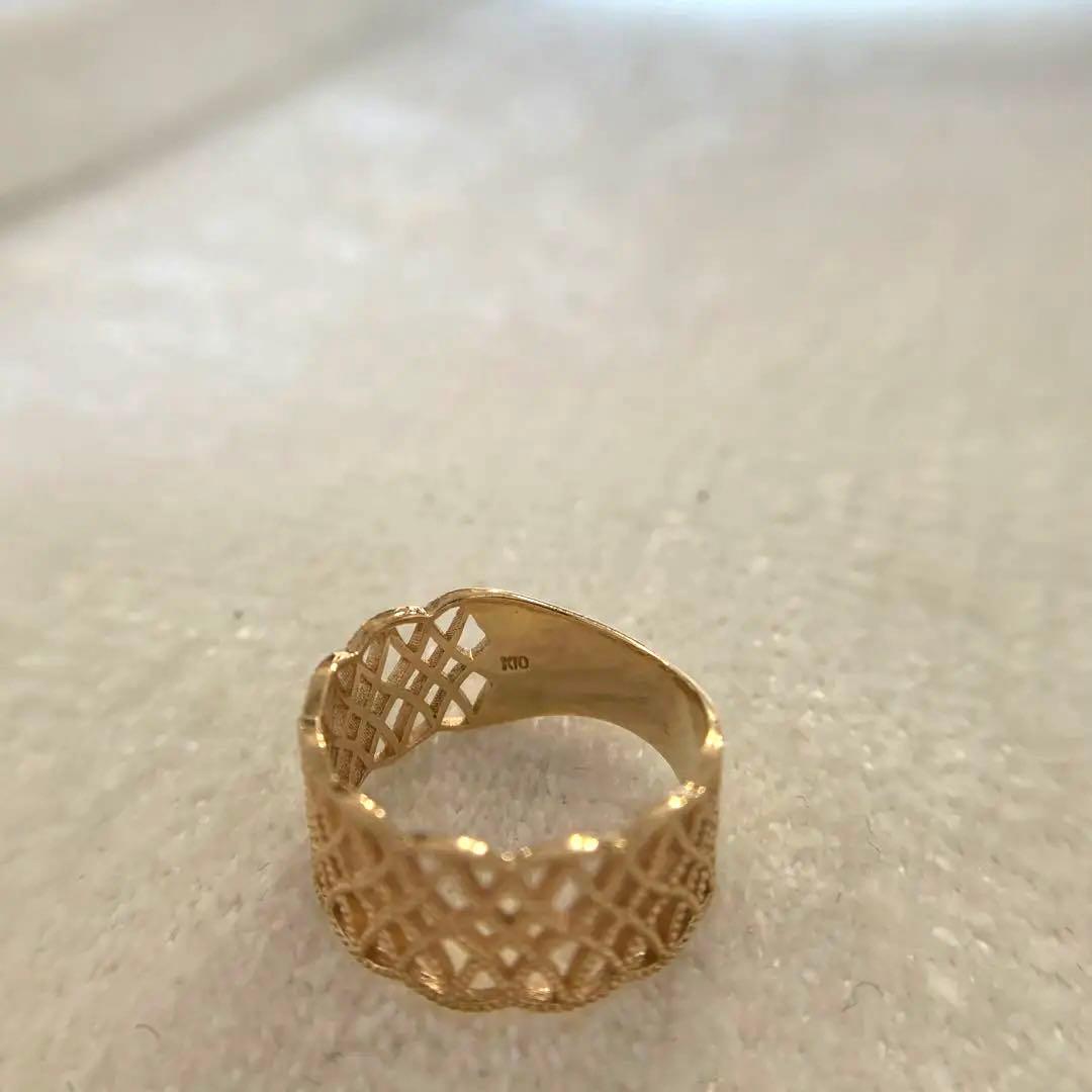 ルキナ K10 PG ピンクゴールド リング