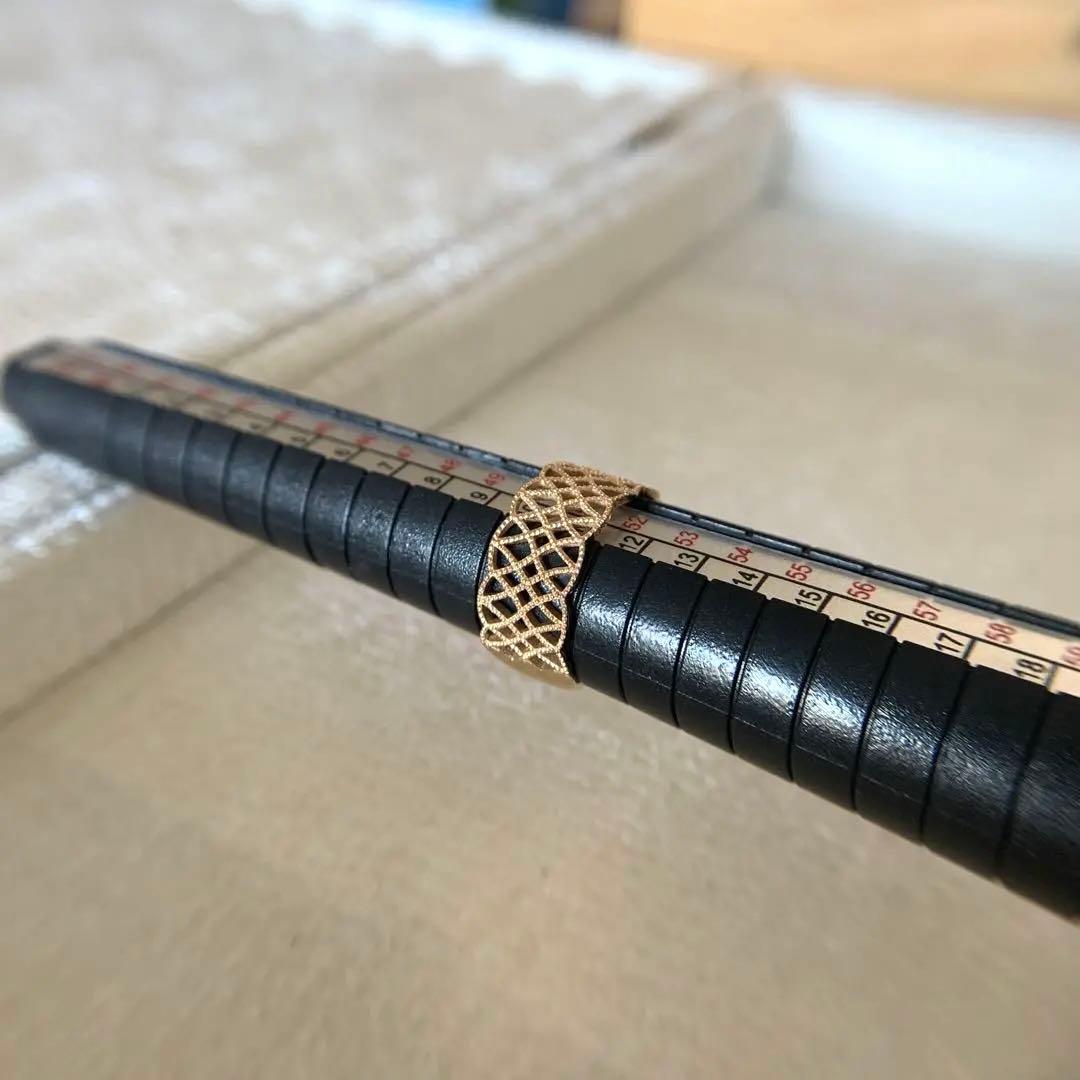 ルキナ K10 PG ピンクゴールド リング