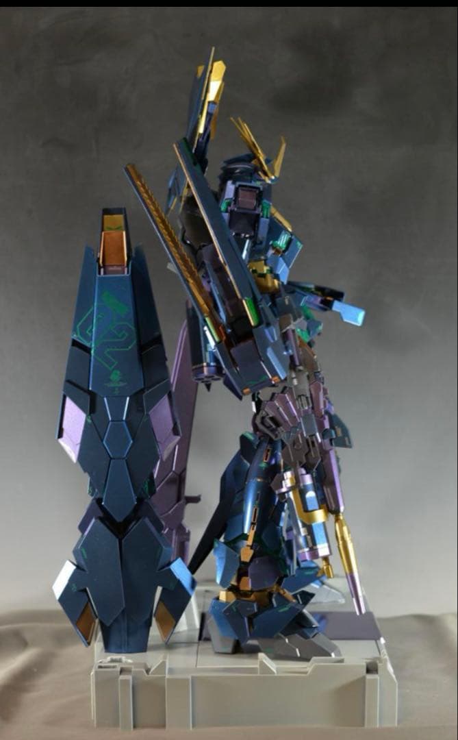PG 1/60 ユニコーンガンダム2号機 バンシィ・ノルン 最終決戦 完全塗装
