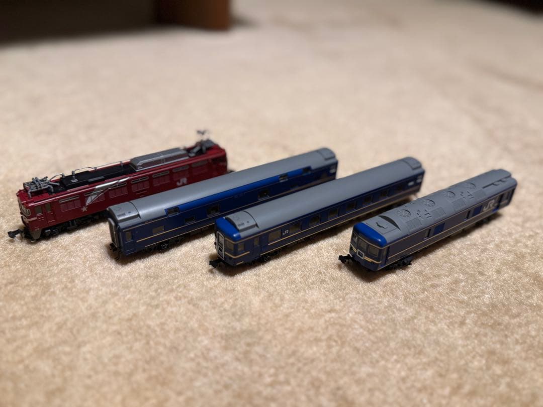 KATO カトー EF81＋24系25形 「北斗星」 基本セット 10-804