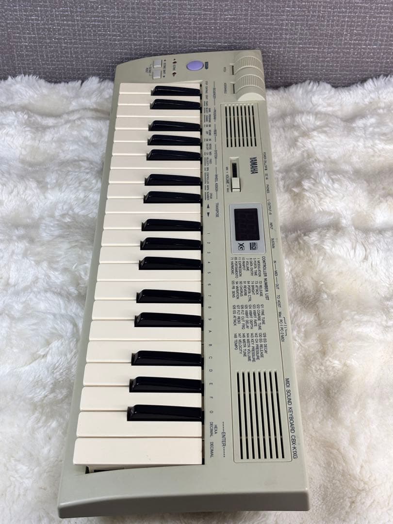 【動作良好】YAMAHA CBX-K1XG MIDIキーボード 付属品あり　名機