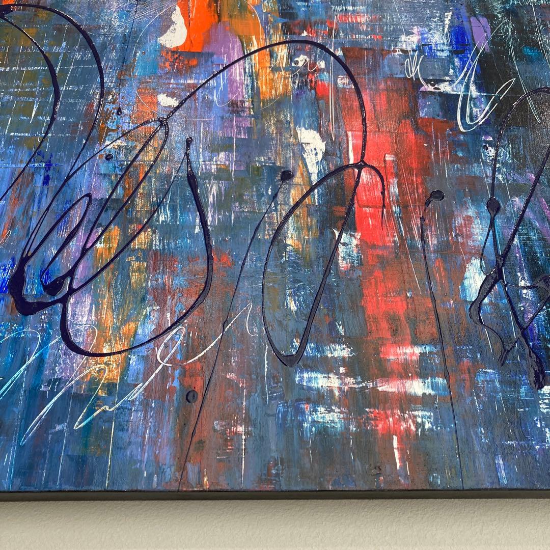 抽象画 アート パネル クール モダン 絵画 インテリア 現代アート 原画