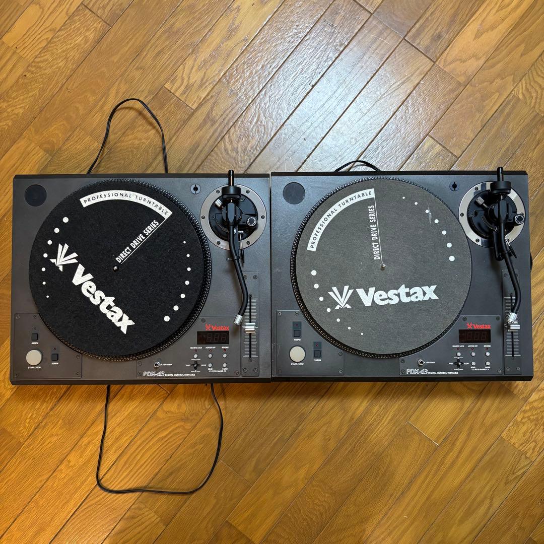 Vestax ベスタクス PDX-d3 ターンテーブル 2台セット