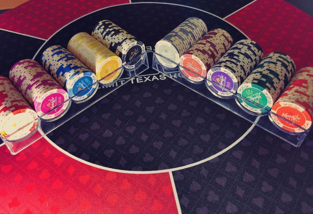 Hirudo様特注セット☆200枚☆モンテカルロ・ミリオンズ☆ポーカーチップ