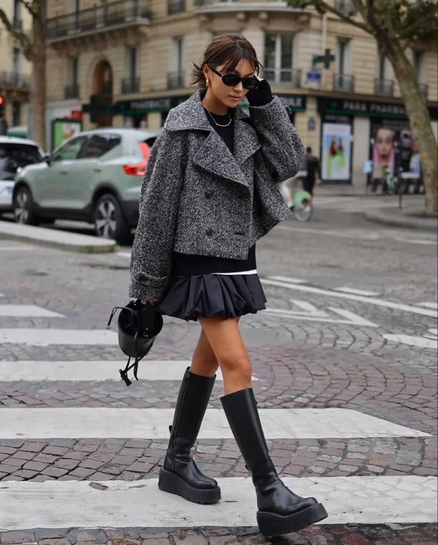 いちご⭐︎★gypsohila★Active Culotte(Black)