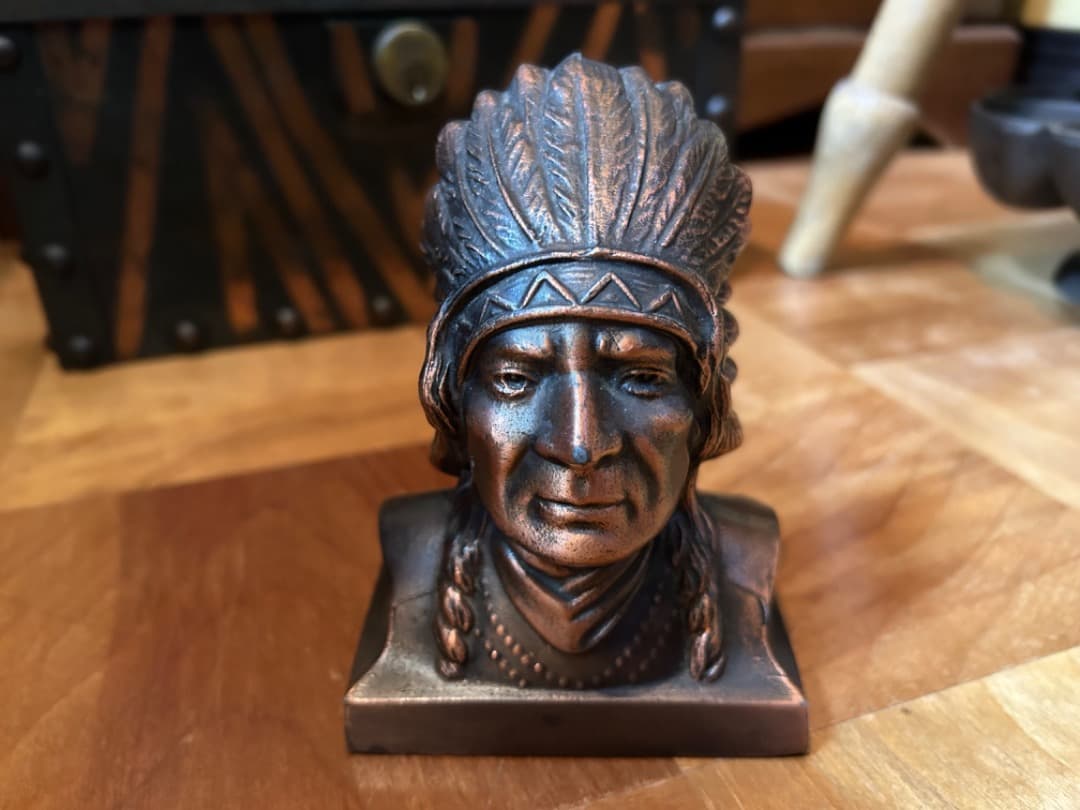 ビンテージ インディアン バンク 貯金箱 COIN BANK