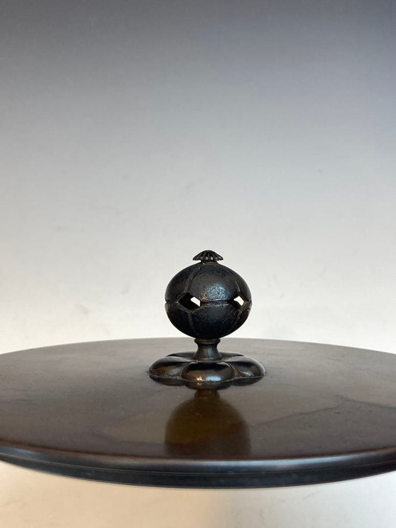 天猫 作 霰甑口釜 大西清右衛門極箱 茶道具