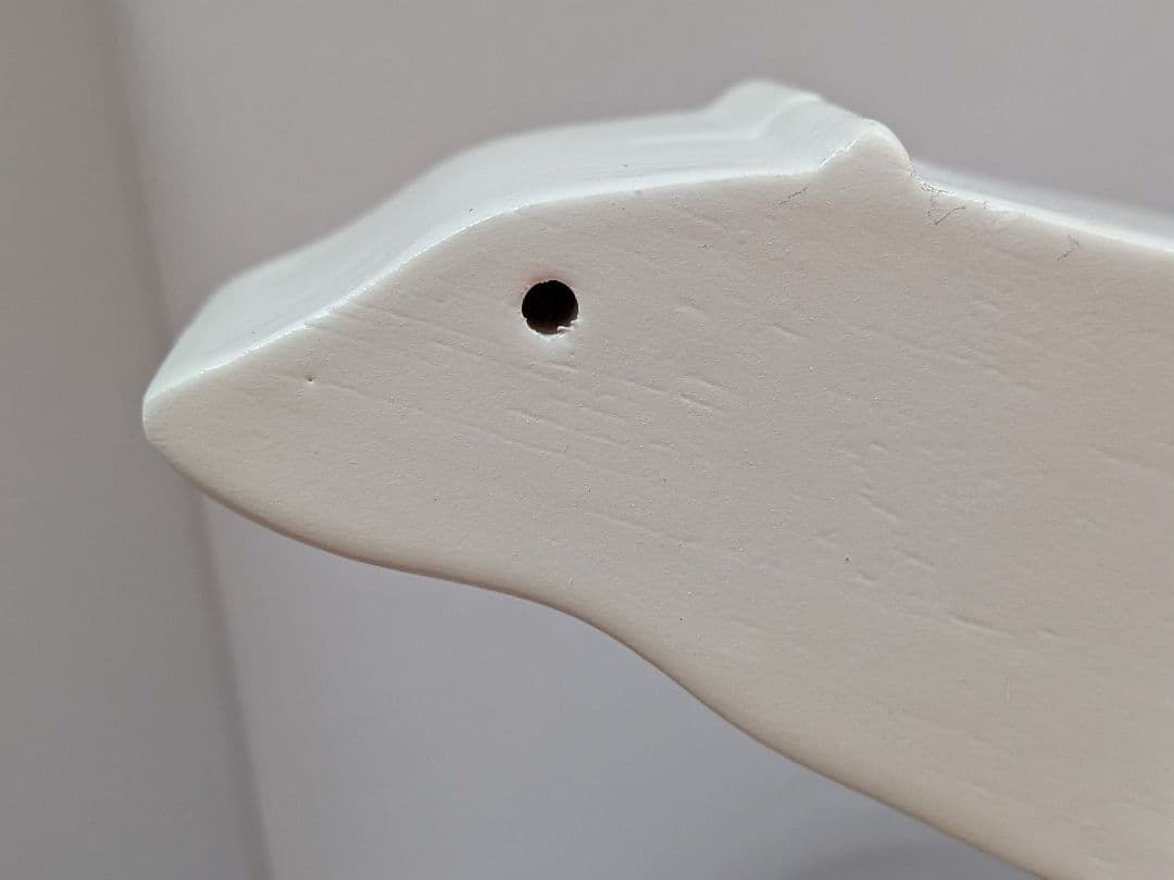 新品オルセー美術館のポンポン　木製おもちゃ　シロクマ　パリ　お土産　グッズ