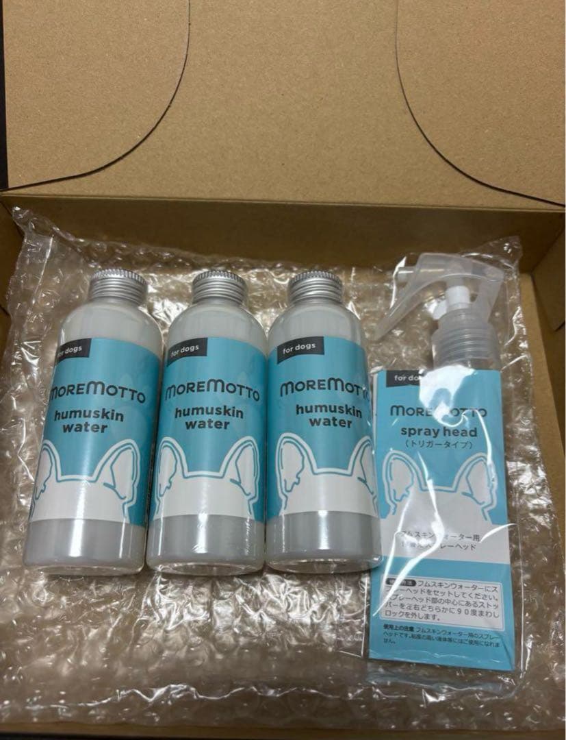 お手入れ・トリミング用品 MOREMOTTO humuskin water